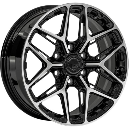 Фото колесного диска LS Forged FG53 8x17 6*139.7 ET36 DIA100.1 BKF Кованый