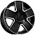 Фото колесного диска Kipardo KF61 7.5x17 4*98 ET28 DIA58.6 Gloss Black Machined Face Литой