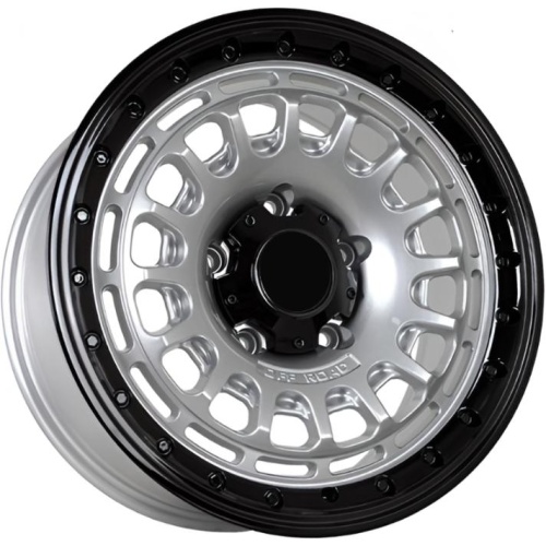 FF KF60 8.5x18 5*150 ET10 DIA110.5 Silver With Black Lip Литой