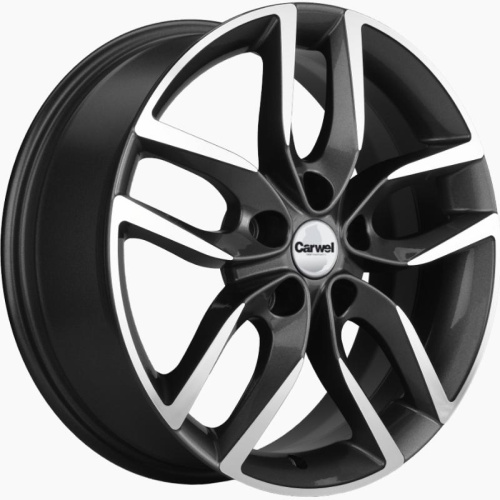 Carwel Кутыр 6.5x17 5*114.3 ET37 DIA66.6 AGR Литой