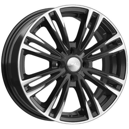Скад Ламар 6.5x16 4*100 ET40 DIA67.1 Алмаз черный Литой