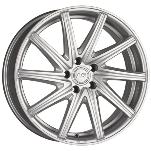LS RC10 8.5x20 5*112 ET42 DIA66.6 Silver Литой