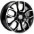 Khomen KHW 1713 7x17 5*114.3 ET40 DIA66.1 Black-FP Литой