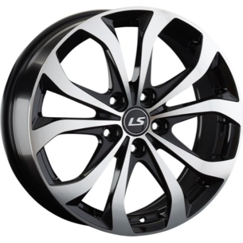 LS 843 7x17 5*114.3 ET45 DIA67.1 BKF Литой