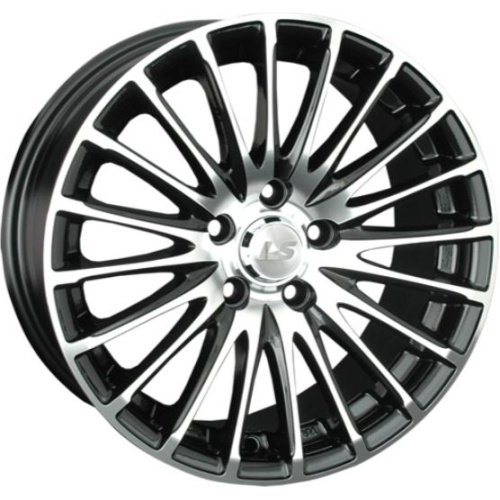 Фото колесного диска LS 565 6.5x15 5*100 ET38 DIA73.1 BKF Литой