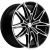 Khomen KHW 2105 11x21 5*112 ET43 DIA66.6 Black-FP Литой