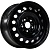 Фото колесного диска Trebl X40029 6x15 5*100 ET40 DIA57.1 Black Штампованный