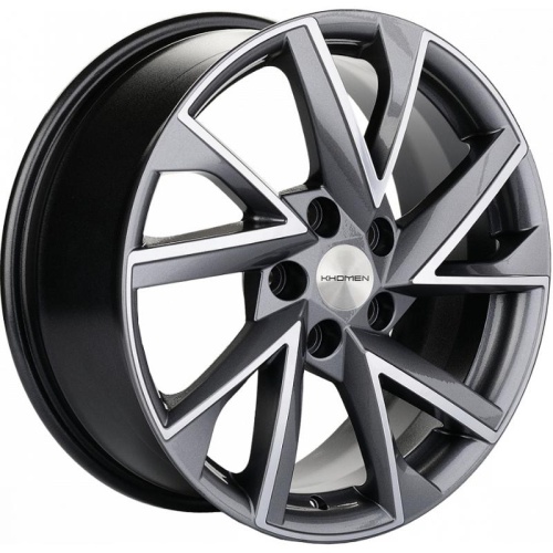 Khomen KHW 1714 7x17 5*110 ET46 DIA63.3 Gray-FP Литой