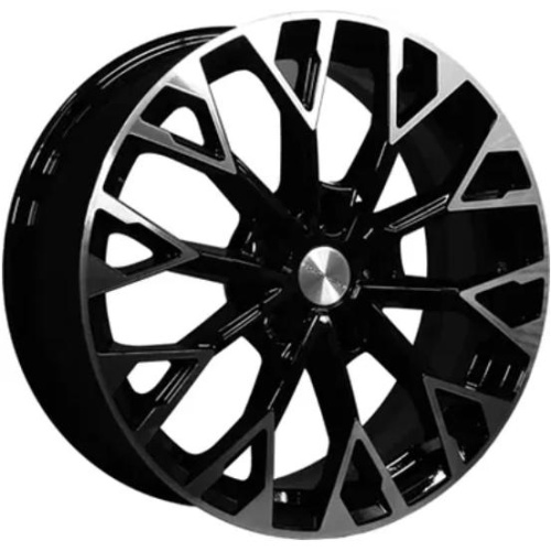 Khomen KHW 1718 7x17 5*114.3 ET49 DIA67.1 Black-FP Литой