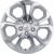 Фото колесного диска Khomen KHW 1711 6.5x17 5*114.3 ET50 DIA66.1 F-Silver-FP Литой