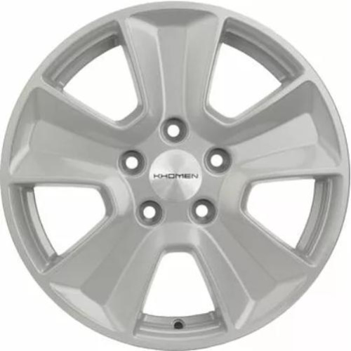 Фото колесного диска Khomen KHW 1601 6.5x16 5*114.3 ET46 DIA67.1 F-Silver Литой