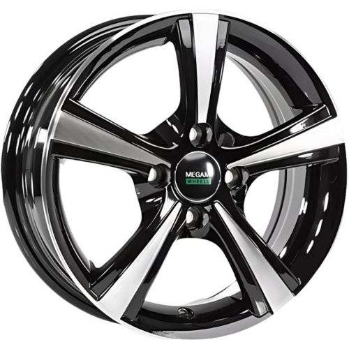 Megami MGM-10 5.5x14 4*98 ET35 DIA58.6 BKF Литой