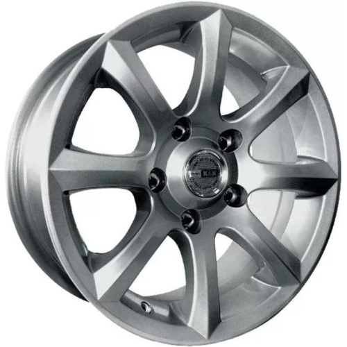 K&K Каре 7x16 5*114.3 ET20 DIA67.1 Блэк платинум Литой