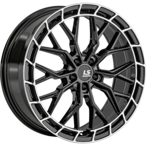 Фото колесного диска LS FlowForming RC97 8.5x20 5*108 ET30 DIA65.1 BKL Литой
