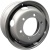 Accuride M20 6.75x19.5 8*275 ET136 DIA221 Silver Штампованный