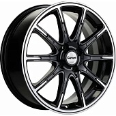 Carwel Лада 5.5x14 4*114.3 ET40 DIA67.1 BL Литой