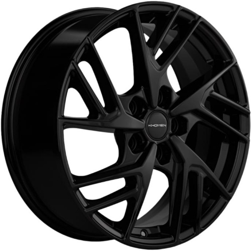 Khomen KHW 1722 6.5x17 5*108 ET33 DIA60.1 Black Литой