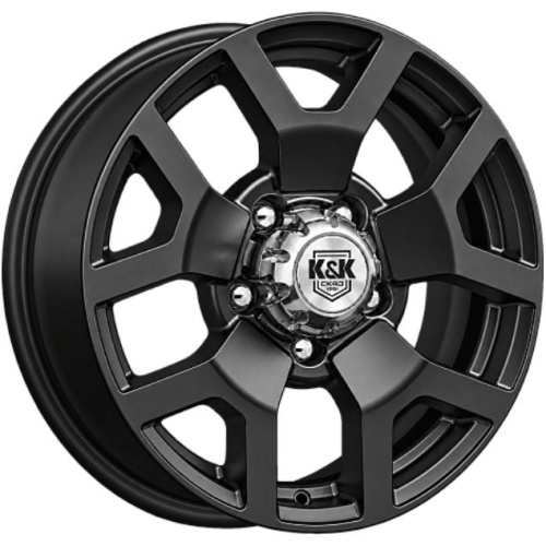 Фото колесного диска K&K Намиб 7x18 5*139.7 ET35 DIA108.6 Черный Матовый Литой