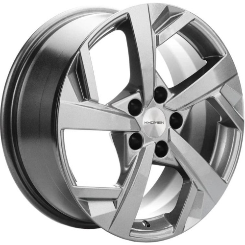Khomen KHW 1712 7x17 5*112 ET46 DIA66.6 G-Silver Литой