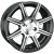 Фото колесного диска LS 571 7x16 4*100 ET40 DIA73.1 BKF Литой