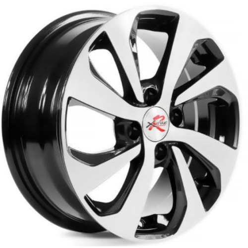 Фото колесного диска X'trike R005 6x15 4*100 ET48 DIA54.1 BKFP Литой