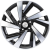 Khomen KHW 1801 7.5x18 5*114.3 ET50 DIA66.1 Gray Литой