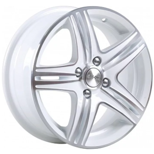 Скад Сити 6x15 4*100 ET45 DIA54.1 Алмаз белый Литой