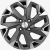 Khomen KHW 1508 6x15 4*100 ET39 DIA56.6 Gray-FP Литой
