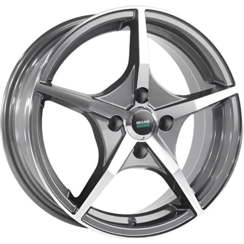 Megami MGM-19 6x15 5*100 ET38 DIA57.1 GMF Литой