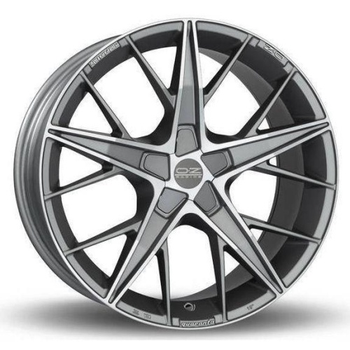 OZ Quaranta 5 8.5x19 5*112 ET44 DIA75.1 Grigio Corsa Diamond Cut Литой