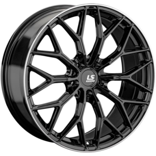 Фото колесного диска LS FlowForming RC69 8.5x19 5*112 ET35 DIA66.6 BKL Литой