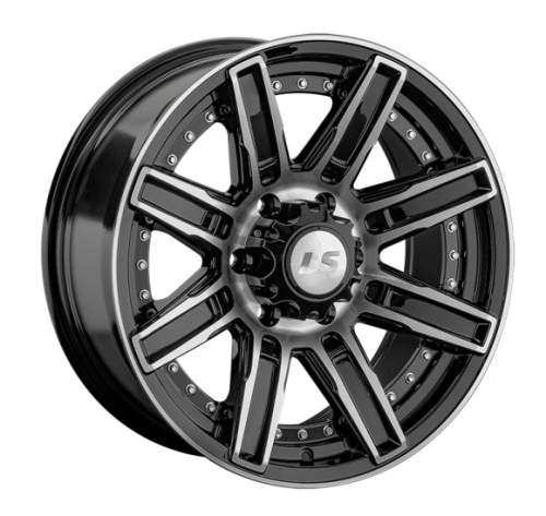 LS 1353 9x18 6*139.7 ET20 DIA106.1 BKF Литой