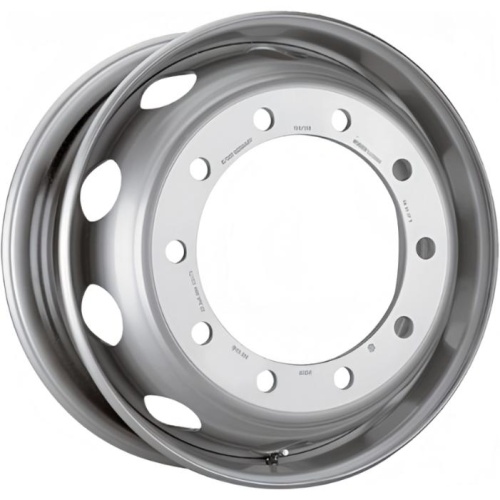 Фото колесного диска Lead LW220901 9x22.5 10*335 ET161 DIA281 Silver Штампованный