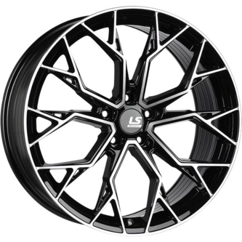 LS FlowForming RC61 8.5x19 5*108 ET36 DIA65.1 BKF Литой
