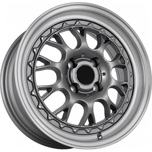 Фото колесного диска FF SH7007 7.5x17 5*114.3 ET38 DIA73.1 Matte Dark Gunmetal Lip Polish Литой