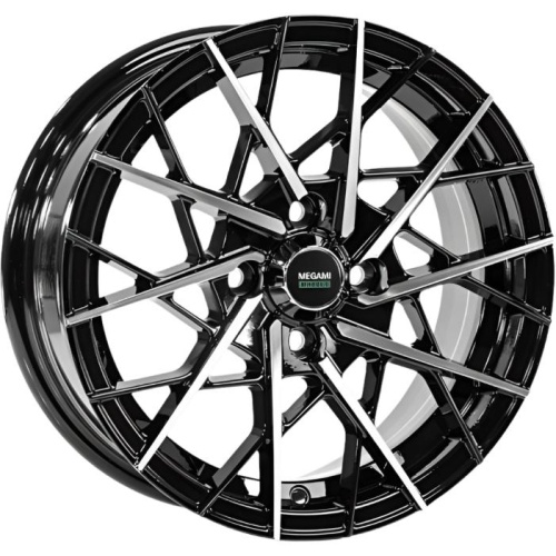 Megami MGM-11 6x14 5*100 ET35 DIA57.1 BKF Литой