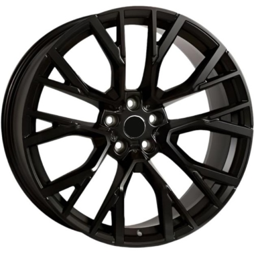 Replica FR B496 9.5x21 5*112 ET37 DIA66.6 Black Литой