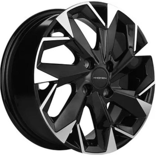 Khomen KHW 1402 5.5x14 4*100 ET46 DIA54.1 Black-FP Литой