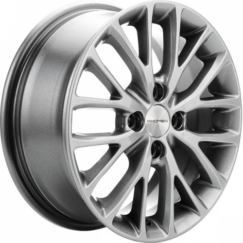 Фото колесного диска Khomen KHW 1506 6x15 4*100 ET50 DIA60.1 G-Silver Литой