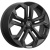 K&K КР015 7.5x19 5*108 ET46 DIA63.3 Fury black Литой