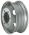 Asterro 1721 6x17.5 6*222.25 ET117 DIA161 Silver Штампованный