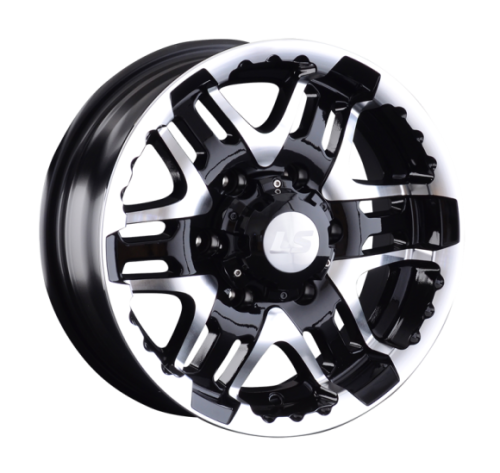 LS 894 8x16 6*139.7 ET0 DIA106.1 BKF Литой