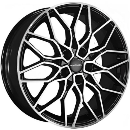 Khomen KHW 1813 7x18 5*112 ET43 DIA57.1 Black Литой