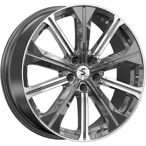 Скад KP013 7x19 5*108 ET33 DIA60.1 Diamond gloss graphite Литой