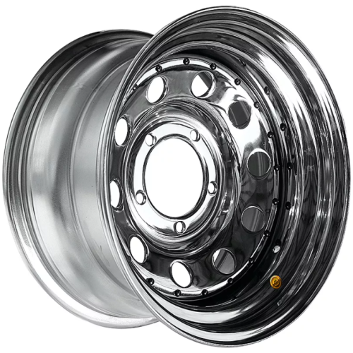 Off Road Wheels УАЗ 8x16 5*139.7 ET-19 DIA110.1 Chrome Штампованный