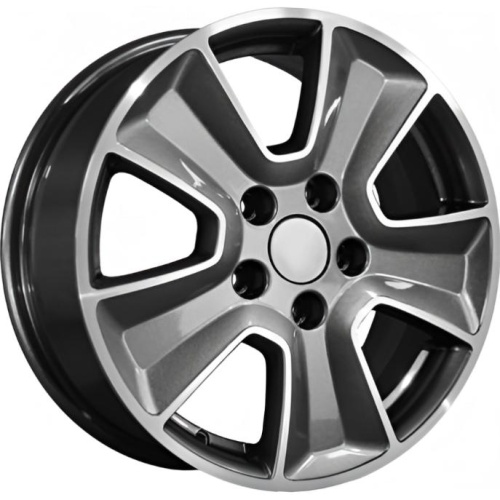 Khomen KHW 1601 6.5x16 5*114.3 ET46 DIA67.1 Gray-FP Литой