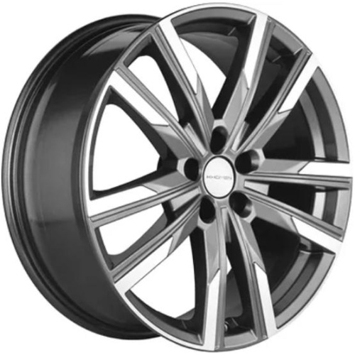 Фото колесного диска Khomen KHW 1905 7.5x19 5*114.3 ET51 DIA67.1 Gray-FP Литой