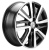 Khomen KHW 1609 6x16 4*100 ET46 DIA54.1 Black Литой