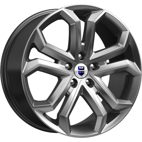 K&K Пандора 8.5x19 5*108 ET48 DIA63.3 Дарк платинум Литой