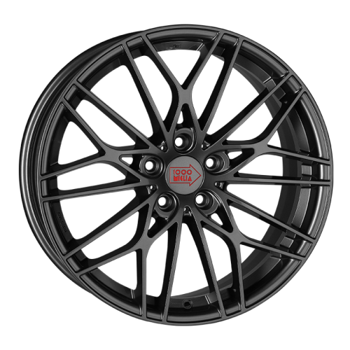 Фото колесного диска 1000 Miglia MM1015 8x18 5*108 ET45 DIA63.3 Dark Anthracite High Gloss Литой